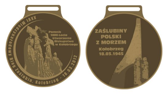 Medal 26 Biegu Zaślubin 2012